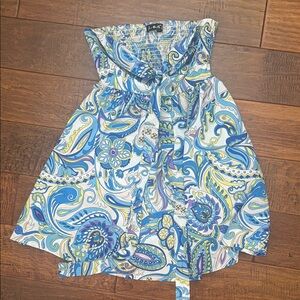 Just Quella Strapless mini dress